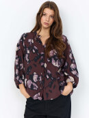 WasabiConcept bluse - WaKatalina - brun mix - Overdele til Plus size - Wasabiconcept