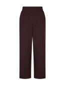 WasabiConcept bukser - Wa-Kufa - Brun/striber - Plus size bukser til kvinder - Wasabiconcept