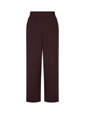 WasabiConcept bukser - Wa-Kufa - Brun/striber - Plus size bukser til kvinder - Wasabiconcept