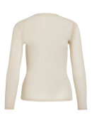Vila meshbluse - ViDinara - Off white/glimmer  - Dame - Bluser - VILA