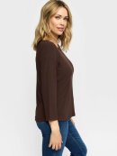 2-Biz bluse - Elie - Brun - Dame - Bluser - 2-Biz