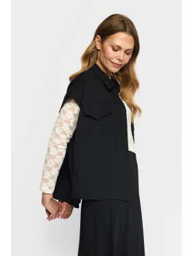 2-Biz vest - Olga - Sort - Dame - Veste - 2-Biz