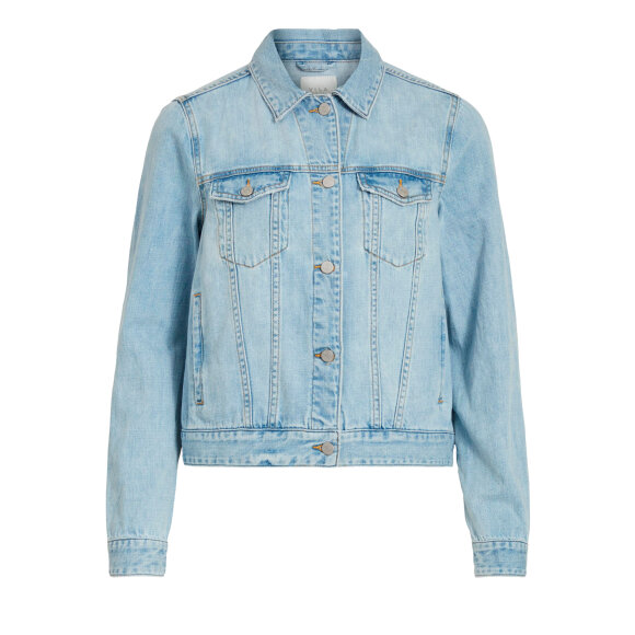 VILA - VILA Denim Jakke Lys