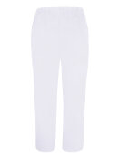 Zhenzi Stumpebuks Twist Hvid - Plus size bukser til kvinder - Zhenzi