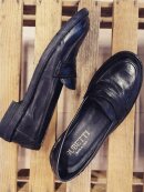 Bubetti loafers lux nero - Flade sko & Loafers - Bubetti