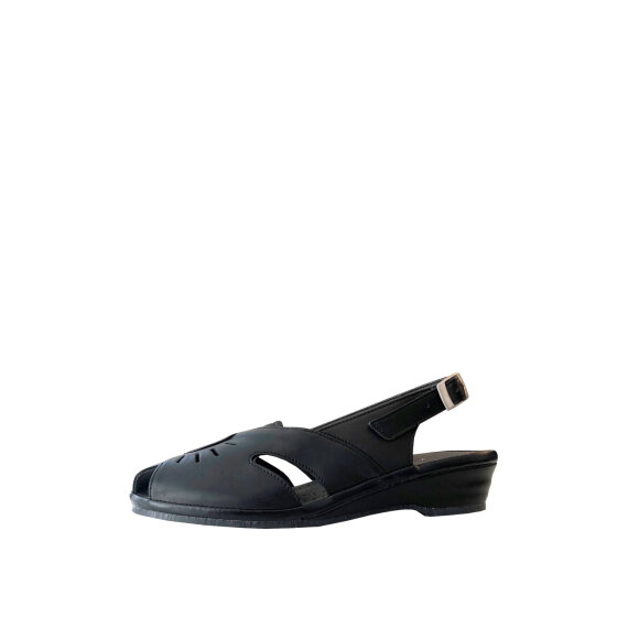 Jaco Nora 100 sort - Dame - Sandaler - Jaco