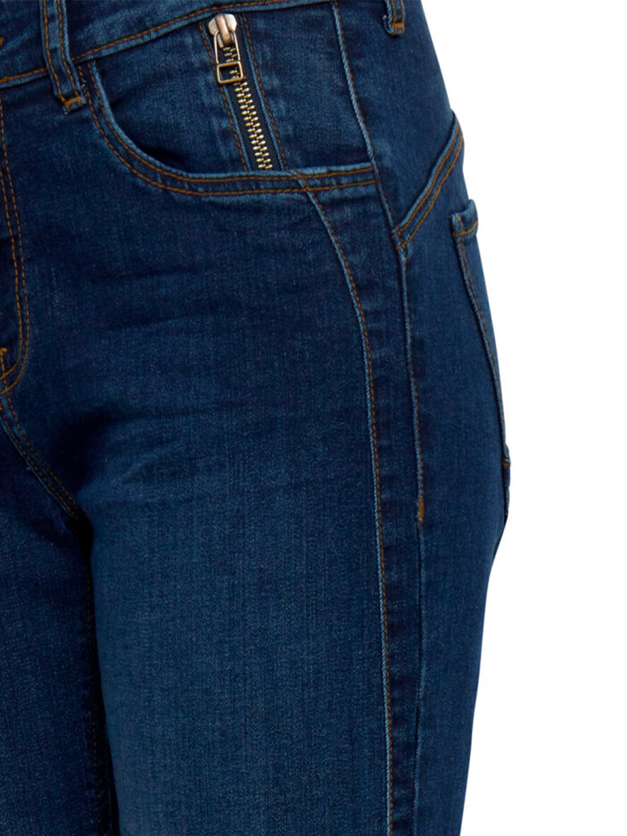 Fransa. Lækre jeans i 7/8 længde, med masser af stretch. Mid wai