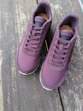 Woden Nora lll leather Fudge - Sneakers til dame - Woden